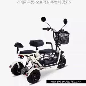 삼륜전기자전거 세발 3륜 전기자전거 출퇴근용 인용