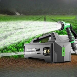 무선 양수기 워터 물펌프 단일 전동 무선물펌프 40m 수중 1 고압 호스릴 세차