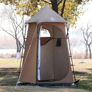 화장실텐트 탈의실텐트 1인 간이 경량 이동식 샤워 자동 바람 이 단품 샤워실 텐트 타프