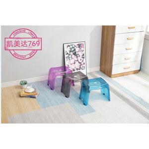 미끄럼 방지 스툴 스텝 휴대용 내구성 야외 스쿼트 사각 거실 높이 2 파란 체어