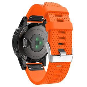 가민 페닉스 5S / 플러스 6S 프로 스마트 워치용 소프트 실리콘 교체 시계 밴드 스트랩(추적기 없음)