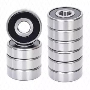 10PCS MR128-2RS 미니어처 볼 베어링-8x12x3.5mm RC 자동차 비행기 드론 로봇 공학 소형 전기 모터용 이중