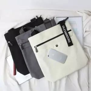 숄더백 꽃무늬에코백 대학생에코백 지퍼에코백 제 주름에코백