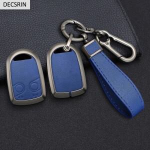 아연 합금 가죽 자동차 키 케이스 커버 벤츠 호환 D 메르세데스 호환 DAF XF105 XF IT 스프린터 액세서리