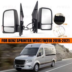 벤츠 호환 스프린터 W907W910   용 52핀 리어 미러 어셈블리 자동차 액세서리 9108108901