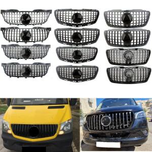 메르세데스 호환-벤츠 호환 스프린터 W906 2009-2013 2014- - 용 신차 프론트 레이싱 페이스 리프트 그릴