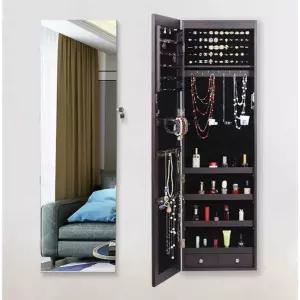 악세서리 수납형 벽걸이형 정리 소품 벽거울 전시 악세사리