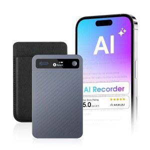 [미국배송] 요약본을 전사한 AI 음성 녹음기: 소음 감소 스피커 분리 앱 제어 118개 언어 64GB 저장 공간 - 학생 관리자를 위한 노트 작성기 강의 인터뷰 미팅