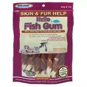 10cm 소형견 오리말이 이갈이훈련 덴탈껌 P34471 2개