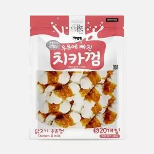 소형펫 오래씹는 치킨말이 딩고껌 20p P65245 치석제거