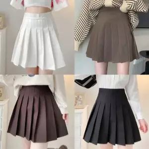 교복치마 4color 학생복 교복 A라인 프리티 플리츠 (WFKC2T3)