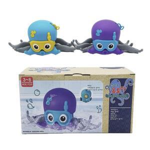 수영하는 문어 장난감 움직이는 아기 목욕 욕조 완구