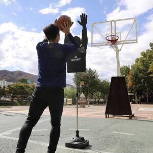 농구 수비모형 성인용 슛팅 폼 공격수 움직임 훈련용