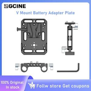 ZGCINE VR-01 V 마운트 배터리 플레이트 로드 클램프 포함 표준 락 어댑터 자동 잠금 보호 기능