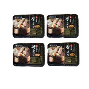 황장군 일품 왕 갈비탕 1kg x 4팩