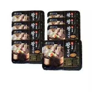 황장군 일품 왕 갈비탕 1kg x 8팩