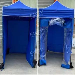 농막 캐노피 세트 접이식 투명 바람막이 천막 임시 소형