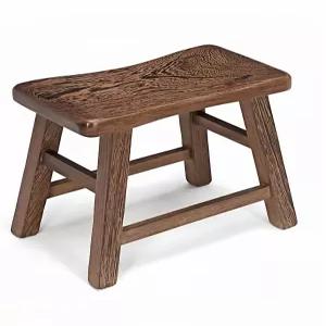 원목 스툴 고재 받침대 풋스툴 통나무 소형 낮은의자 현관 인테리어