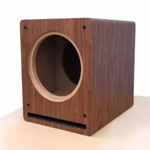 10인치우퍼 케이스 대형 우드 서브 스피커 인클로저 커버