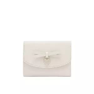 [제이에스티나] JANE 리본3단미니반지갑 IV (JSNCSC6BS747IV010)