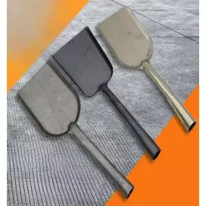 파워풀 화로 재 삽 가정용 벽난로 펠릿 불쏘시개 청소 손 크림화이트 스테인리스 대형