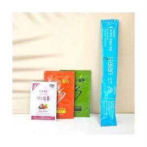 여행용 샴푸 린스 세트 출장 골프 워터파크 세면도구 치약코팅 칫솔