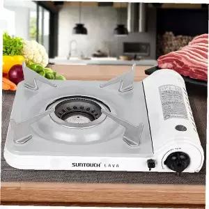 휴대용 가스버너 캠핑 미니스토브 야외요리 고화력 원터치점화 접이식 경량 등산용