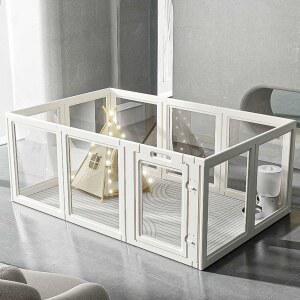 애견호텔장 강아지호텔 울타리 60cmx 이동식 호텔장 분리 애완 위탁견