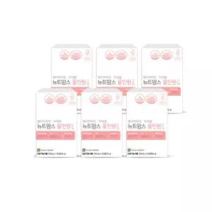 뉴트맘스 멀티비타민 활성엽산 여성 성인 60정 X6