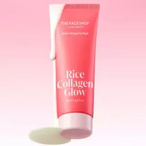 더페이스샵 랩핑 마스크 필오프팩 라이스 콜라겐 PDRN