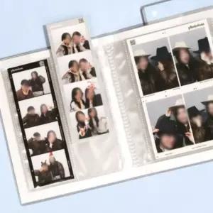 고품질 네컷 사진 포토북 앨범 미니 커플 엽서 보관 파일 (WFKE0M3)