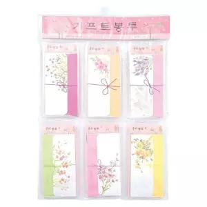 명지 고급 축하봉투 꽃 팩(30개입)