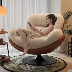 1인 가죽 쇼파 브라운 가죽소파 리클라이너 듀얼 스툴