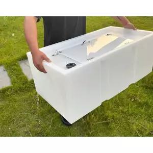 대용량 활어통 산소공급 운송 커버 낚시 자동차