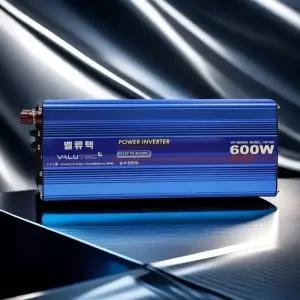 [퍼니메이커]벨류텍 순수정현파 600W배터리충전확인 램프무료장착 인버터 차량용인버터 태양열인버터 차량