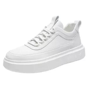 8cm 남자 키높이 메쉬 단화 댄디 흰색 발편한