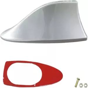 카 샤크 핀 안테나 커버 접착 테이프가 있는 플라스틱 자동차 신호 루프 에어리얼 트럭 SUV용 유니버설