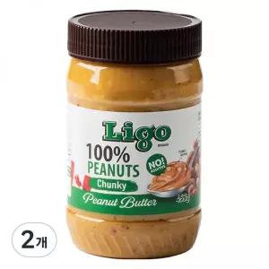 리고 땅콩버터 청키 453g 2개 간식 선물 발렌타인데이 생일파티 어린이집 학원