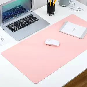 가죽 논슬립 데스크매트 마우스 롱패드 책상게이밍 게이밍