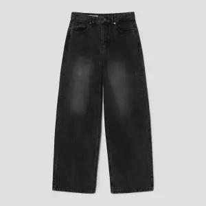 에잇세컨즈 에잇세컨즈 여성 텍스처 와이드 데님  블랙 355X21LPA5