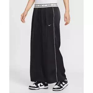 [나이키]스포츠웨어 여성 루즈 핏 미드라이즈 새틴 팬츠 - 블랙세일 IH1327-010 292713