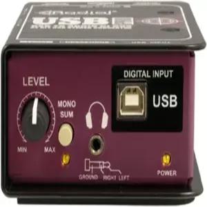 방사형 USBPro 2채널 액티브 인스트루먼트 다이렉트 박스