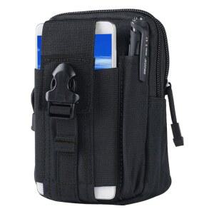 전술 허리 벨트 가방 | 범용 야외 EDC 밀리터리 홀스터 지갑 파우치 폰 케이스 가젯 포켓 X 8 7 6 6s 플러스 삼성 갤럭시 S8 S7 S6 S5 S4 S3 노트 5 4 3 2 LG HTC