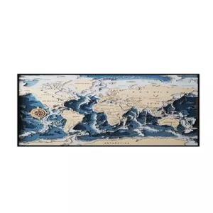 세계지도 액자 포스터  월드맵 대형세계지도 인테리어