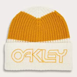 오클리 TNP 딥 커프 비니 FOS90128510R겨자색 여성 남자 심플 캐주얼 운동용 겨울 방한 화이트 배색 모자