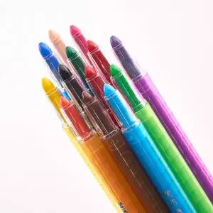 [아이스크림몰]레드 듀오 12색 유아 색연필 채점 컬러링북 미술 용품 어린이 학용품 선물