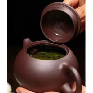 고급 전통 차 다기 찻주전자 소형 자사호 이싱 음료 155ml 진짜 다도세트