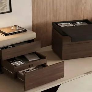 협탁 서랍장 비밀 틈새 침대 슬림 안방 금고 비밀금고