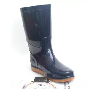 남성반장화 중간높이 미끄럼방지 작업화 빅사이즈장화 여성 주말농장 고무 텃밭 해루질 갯벌 발목 낚시용