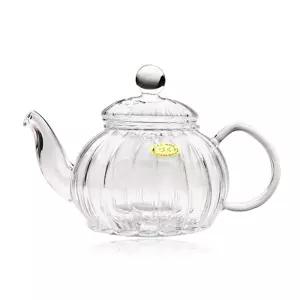 치카오 유리 골 원형 주전자 CKD001M티포트 차주전자 다도구 다기용품 찻잔 티팟 다관 손잡이다관